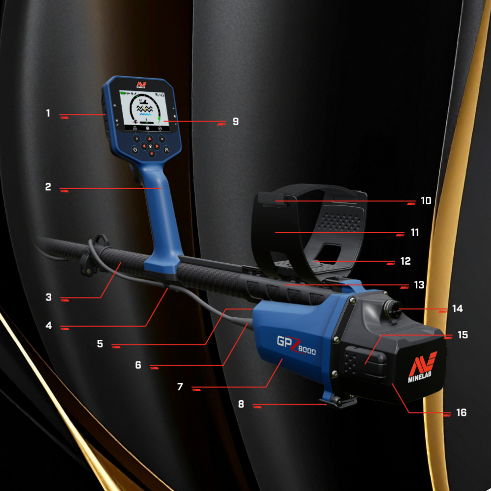 General Minelab GPZ 8000